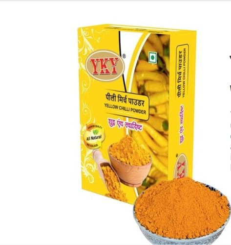 YKY Pure And Organic Natural Yellow Chilli Powder (Pack Of 50 g)