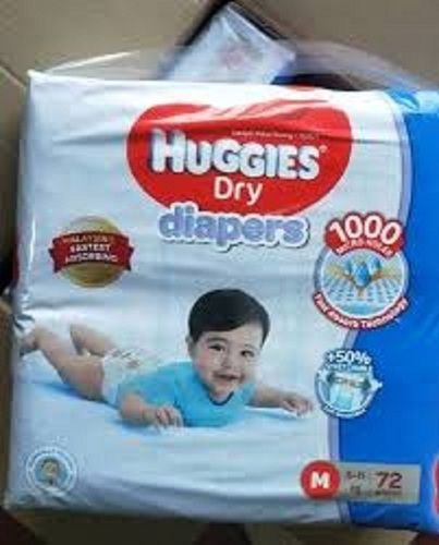 100% Cotton Huggies Advanced Ultra-Absorbent Disposable Baby Diapers Pants