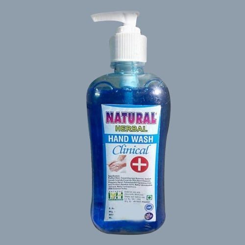 Blue Anti-Bacterial Clinical Plus Natural Herbal Liquid Hand Wash For 100% Germs Kills, 250 Ml