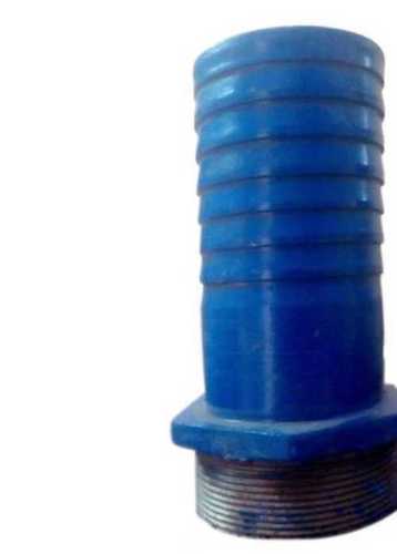 Plastic Cast Iron Hose Collar Pipe In Round Head Shape And Blue Color