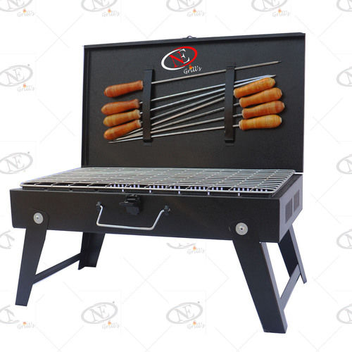 Manual Commercial Portable Charcoal Barbeque Grill For Hotel