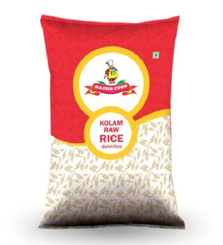 Healthy And Nutritious Rich In Protein Delicious Taste Kolam White Raw Rice