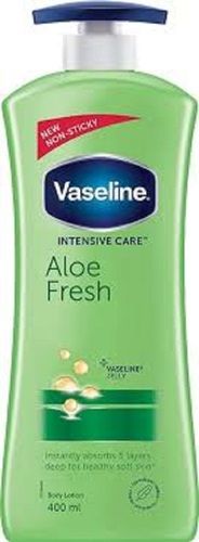 Vasline Intensive Care Aloe Fresh Body Lotion, 400 Ml For Glowing Shining And Healthy Skin