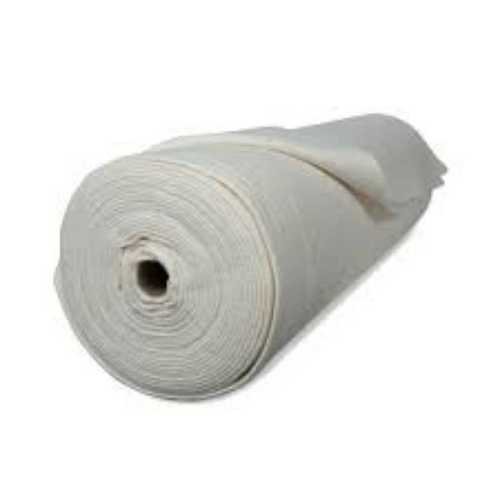 Plain White Cotton Fabric Roll For Bedding, Bedsheet, Curtain, Cushions, Etc.