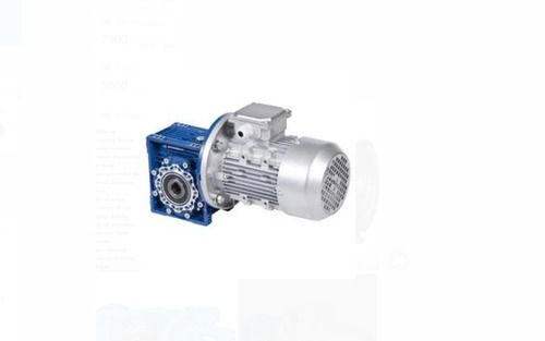 Blue And Silver 0.25 Hp Gearbox With Aluminum Body & 200 Rpm Input Speed For Industrial Use