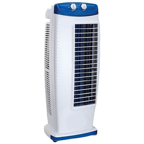 220 Volt Electric Portable White Tower Fan With Three Blade Energy Efficiency Rating: 5 Star