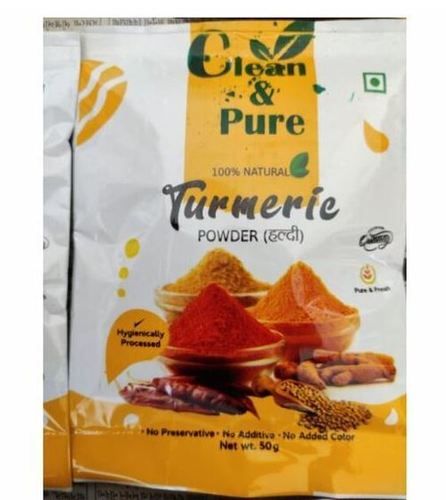 Yellow Clean And Pure No Added Color Organic Turmeric Powder With High Nutritious Value