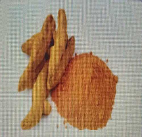 Dried Turmeric Powder In Yellow Color For Food And Cosmetics Usage