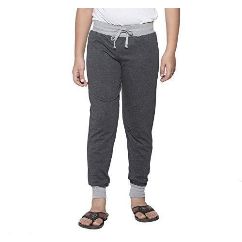 Mens Casual Wear Silm Fit Skin Friendly Dark Gray Plain Cotton Track Pants Age Group: Adults