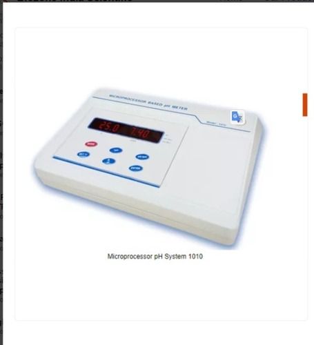 Microprocessor Based Ph-Meter With 12V Dc Power & 230V Ac Adapter & 800 Gram Weight