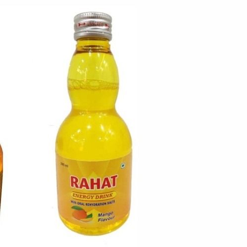 Rahat Energy Mango Flavour Drink With Oral Rehydration Salts, Advantage Of Electrolytes And Taurine Packaging: Plastic Bottle