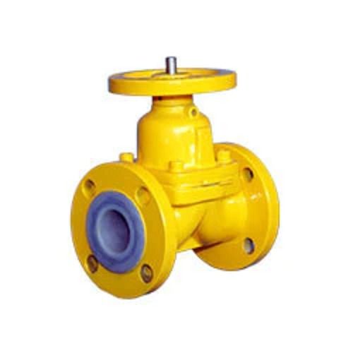 20 To 200 MM Size Flanged/Threaded End Connection Industrial Plastic Diaphragm Valve