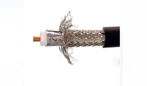 70 Degree Celsius PVC RF Coaxial Cable for Electrical Fitting