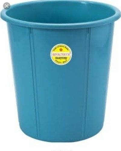 Blue Plastic Dustbin For Domestic Use Cavity Quantity: Multi Pieces