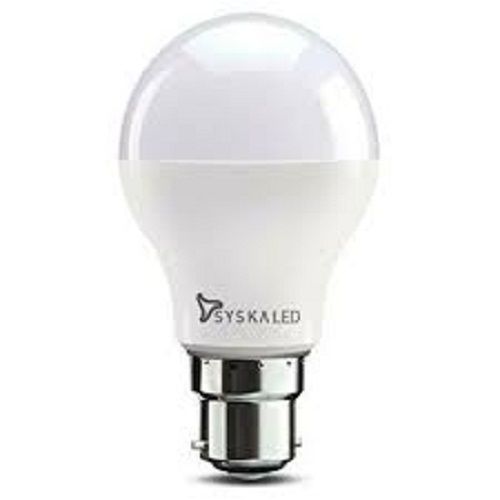 Cool White Energy Efficient Electrical Syska Ceramic 9-watt Led Bulbs, 120-volts