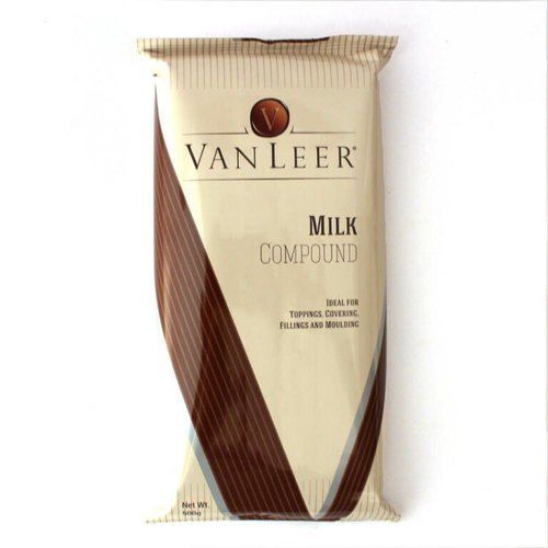 Delicious And Sweet Healthy Vanleer Milk Compound White Chocolate Slab