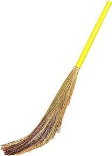 Eco Friendly Soft And Flexible Easy To Grip Yellow And Brown Flower Brooms Cavity Quantity: Single Pieces