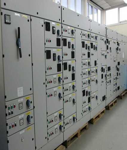 Electrical Control Panel Board In Mild Steel Body And Powder Coated Surface Base Material: Metal Base