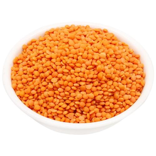 Red Color Round Pure And Organic Raw Masoor Dal For Cooking, High In Protein