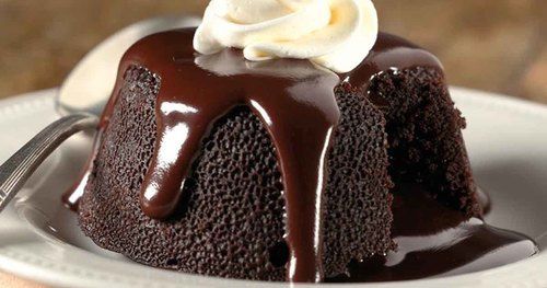 Rich Iin Antioxidants Round Shape Black Yummy And Fresh Chocolate Dessert