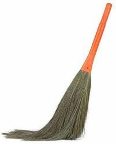 Sturdy Design Eco Friendly And Recyclable Orange And Brown Flower Brooms