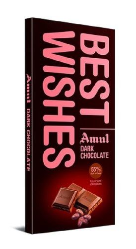 Sweet And Delicious Nutrition Enriched Healthy Amul Dark Chocolate Slab