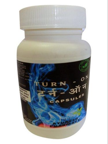 Turn On Ayurvedic Herbal And Natural Capsules, Pack Of 30 Capsules