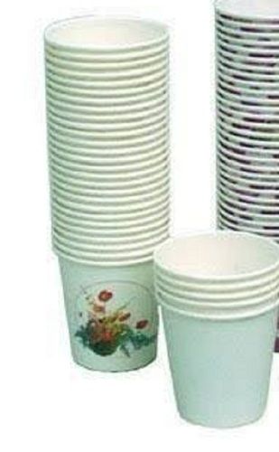 White Eco-Friendly Biodegradable Printed Disposable Paper Cup For Coffee And Tea