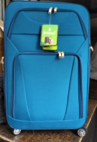  यात्रा के लिए नीला रंग और हल्के वजन का 51 Cm ट्रॉली सूटकेस, टूरिस्ट बैग 