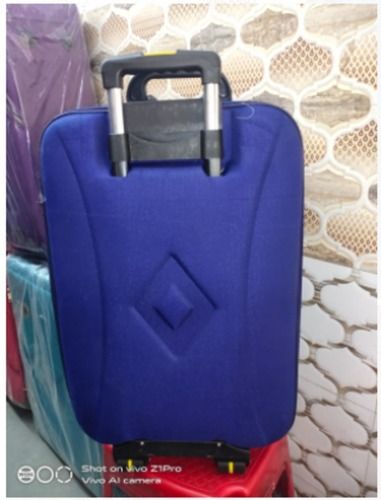 Easy To Carry, Good Quality And Comfortable Blue Color Trolley Luggage For Traveling