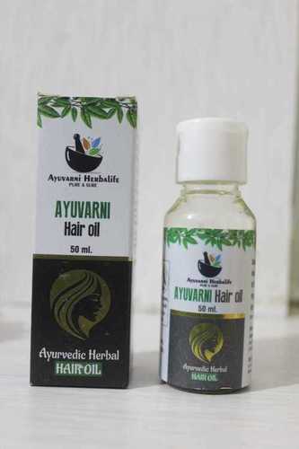 99% Purity 50 Ml Ayuvarni Ayurvedic Hair Oil For Unisex