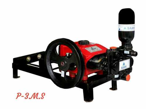 Automatic Electric Rotary Pump In Black And Red Color And Mild Steel Metal Pressure: High Pressure