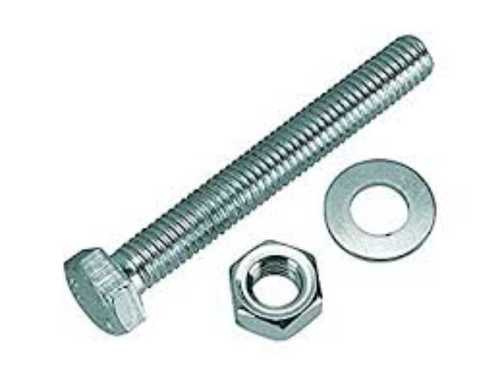 Highly Durable, Rust Resistant And Fine Finish Nut Bolt  Application: Industry