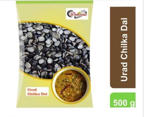 Black Natural And Pure Raw Urad Chilka Dal For Cooking, Rich In Taste, Pack Of 500G