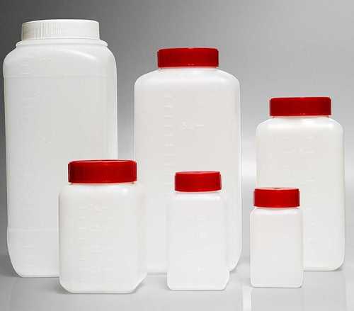 Screw Cap White Square Shape Hdpe Bottle 25 Ml To 1 L Capacity Use: Business