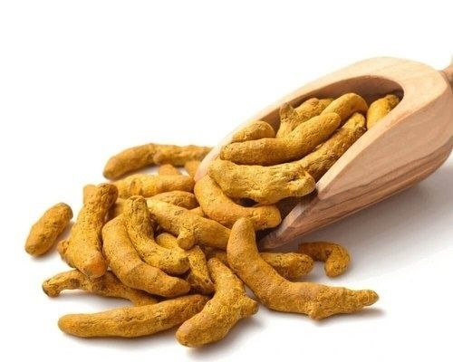 Yellow Color Natural Dried Form Turmeric Finger For Spice Uses