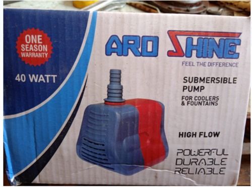  40 Watt Submersible Water Cooler Pump With Single Stage Pump And 1 Year Warranty Power: Electric