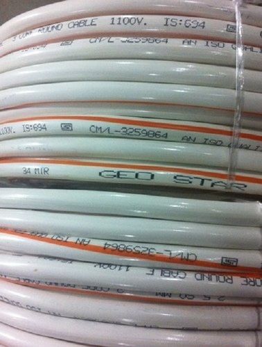  White Color Highly Durable And Strong PVC Wiring Cable For Air Condenser