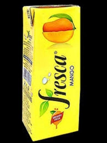 100% Natural And Fresh Mango Juice For Summers With Straw 200 Ml