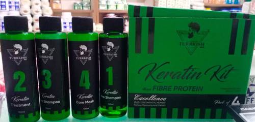 All Skin Type Fiber Protein Hair Keratin Kit For Men And Women Use