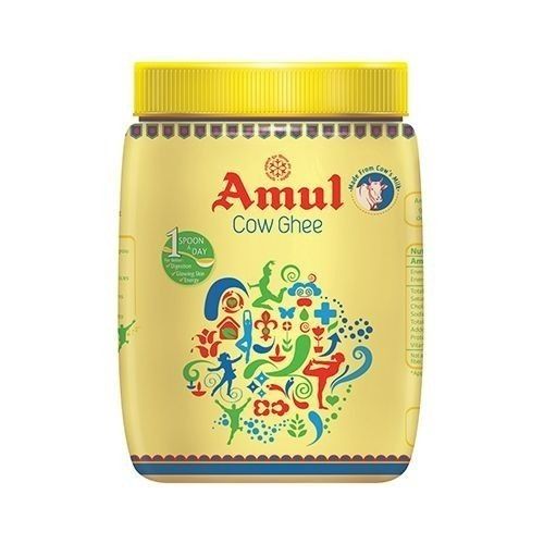 Amul Cow Ghee 200 Ml Jar With 0.5 Gram Fat And 99.7% Purity, 12 Months Shelf Life