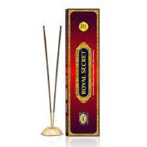 Bio-Degradable Fresh Fragrance Royal Secret Handmade Incense Stick (Agarbatti) Burning Time: 5 Minutes