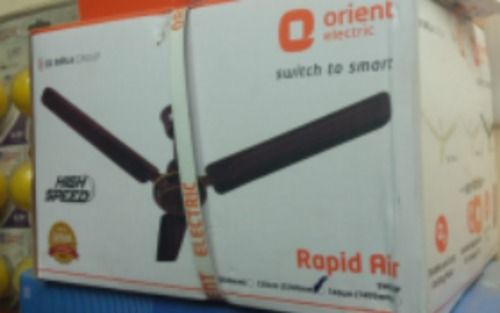 Energy Efficient 1200Mm Orient Rapid Air High Speed Ceiling Fan With 3 Blades Application: Home