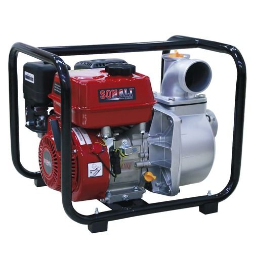 Red And Silver Heavy-Duty 3600rpm Single Phase Electric Agriculture Pumps