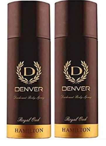 Unisex Denver Royal Oud Deodorant Spray 150 Ml for Long Day With No Harmful Substances