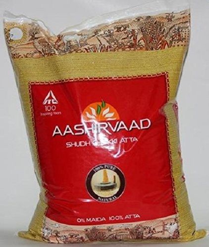 100% Natural Healthy Hygienically Prepared Nutrition Rich Chakki Aashirvaad Fresh Atta Carbohydrate: 76 Percentage ( % )