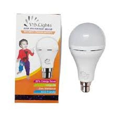 9 Watt Light Weight Long Lifespan Energy Efficient Plastic White Led Bulb Body Material: Ceramic