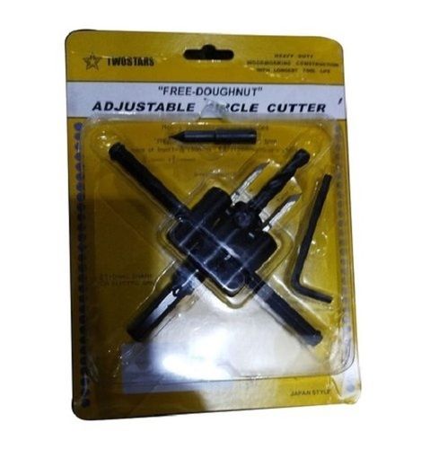 Adjustable Circle Hole Cutter - Color: Black