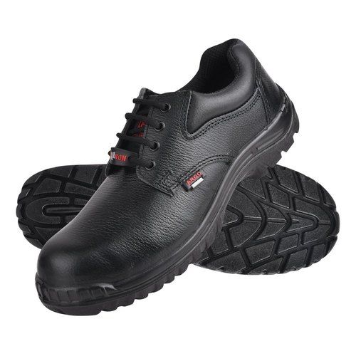Argo Steel Toe And Black Color Safety Shoes For Men With Low Heel Size  Insole Material: Pu at Best Price in Korba | Suastik Sales Agency