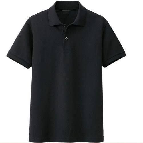 Plaid Black Color Plain Polo T Shirts For Men With Breathable Cotton  Fabrics And Washable at Best Price in Erode | Saba Knit Wear